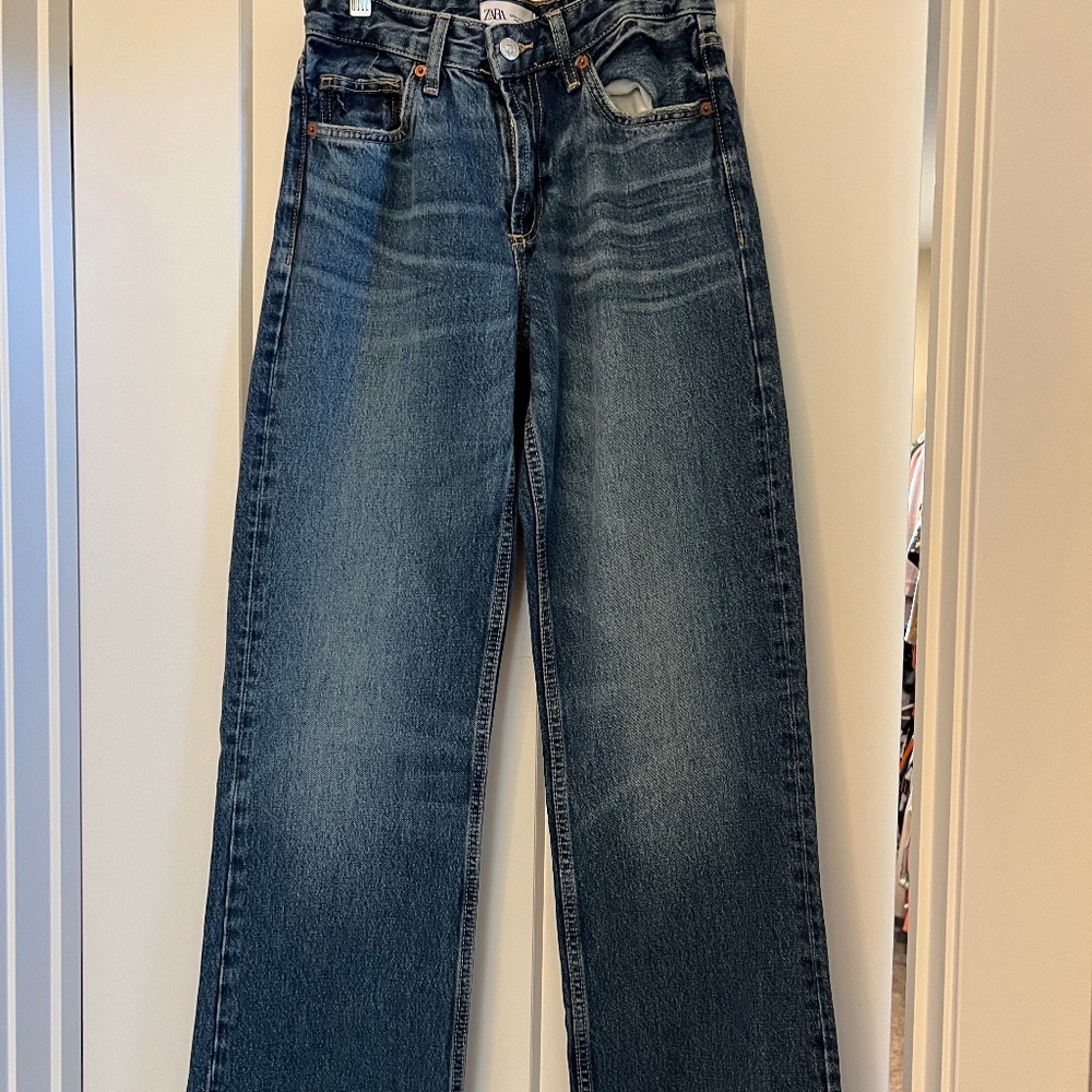 Zara Wide Leg Jeans